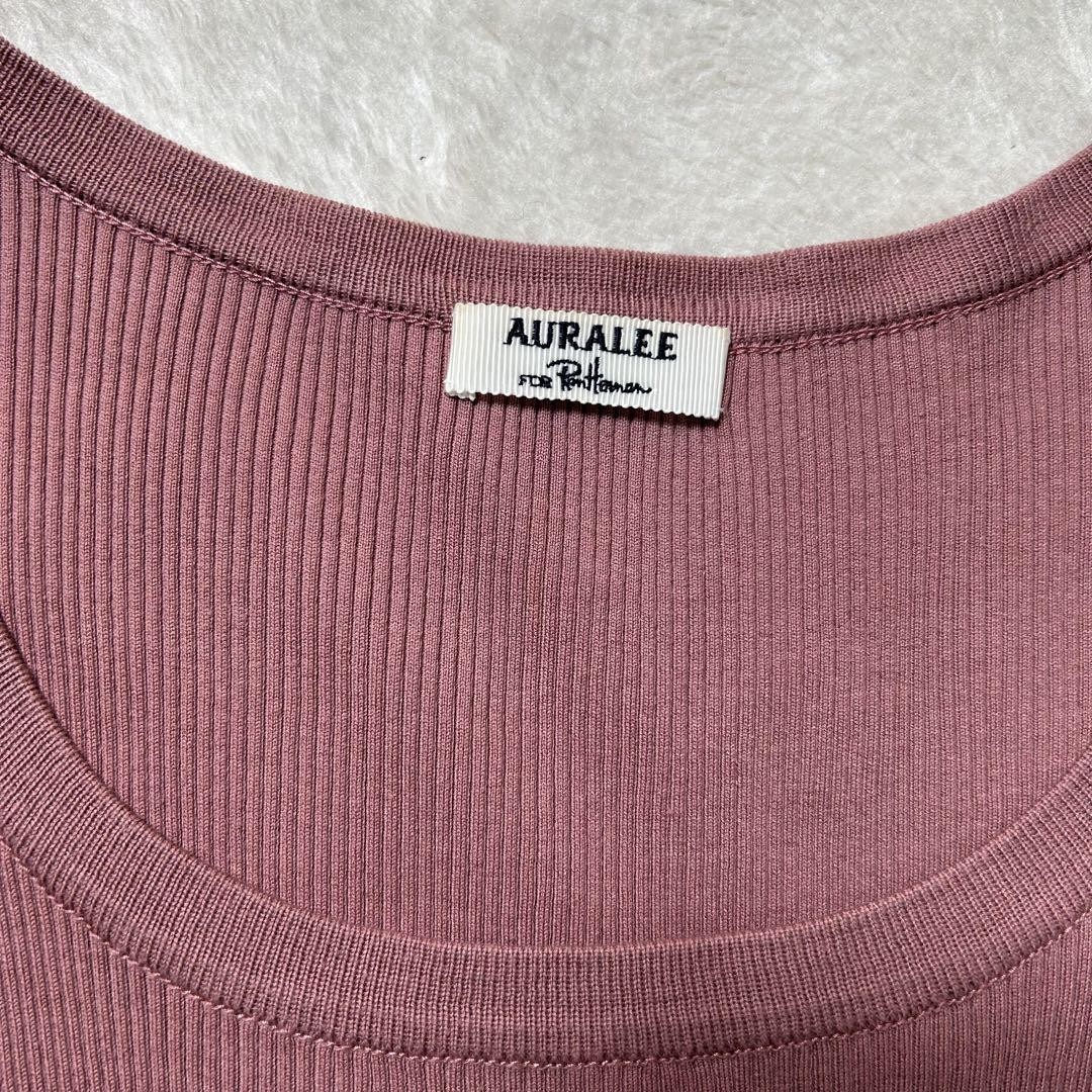 Ron Herman Giza Boat Neck Pullover AURALEE Collab Size 0
