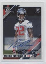 2019 Panini Donruss Optic Rookies Auto 59/60 Lonnie Johnson Jr #126 Auto u7k