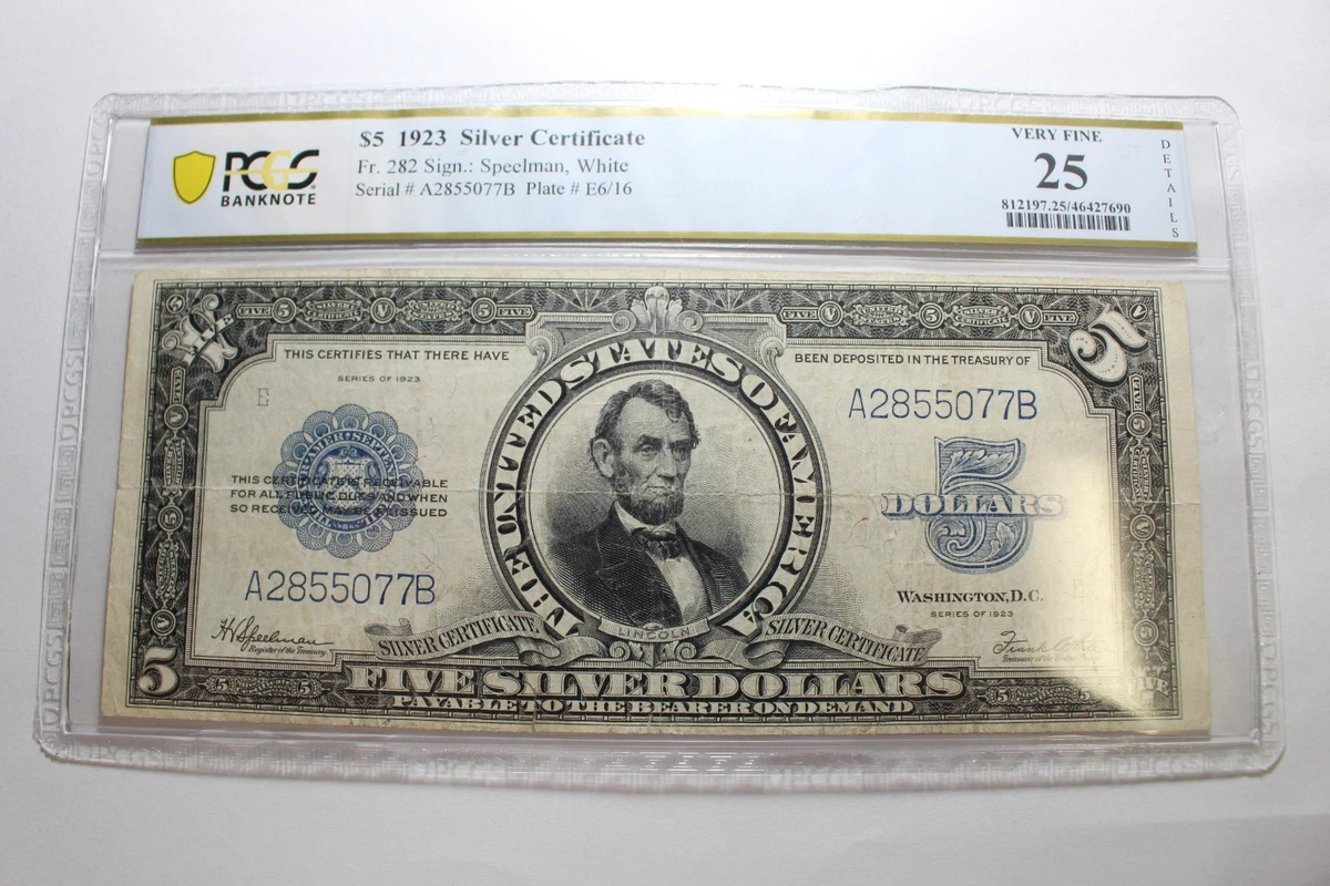 1923 $1 US Large Silver Certificates for sale | eBay