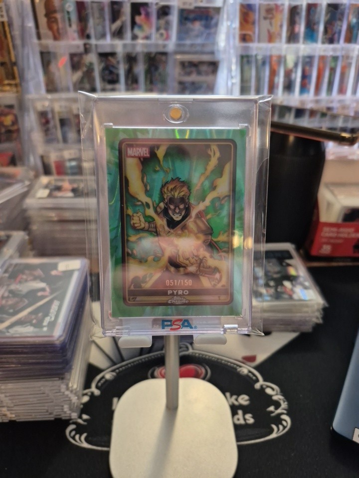Marvel Topps Chrome Pyro Serial Numbered /150