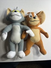 Tom and Jerry Plush Mouse JERRY and Tom 10 Toy Factory Lot