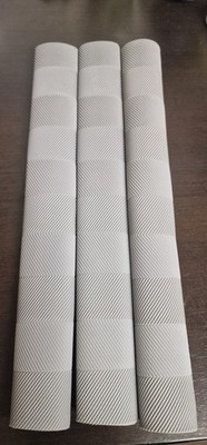 Chevron Cricket Schlaggriff Griff grau 3er Pack 