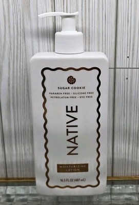 Native Sugar Cookie Moisturizing Lotion 16.5 Fl Oz Limited Edition
