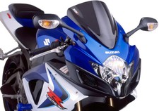 Puig Hi-tech Parts 561-1319D 4055F WINDSCREEN RACING DARK SMOKE