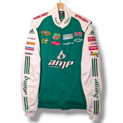 Adidas Nascar Sprint Cup Jacke Herren XXL Dale Earnhardt Jr Amp grün weiß