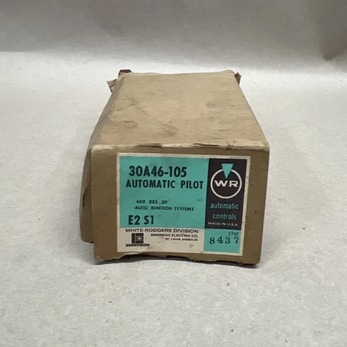 White-Rodgers 30A46 105S1 Ng, Lp Or Mixed Gas Plug-In, 1 Ea Pk