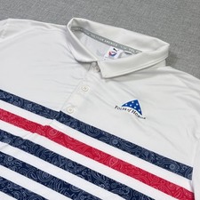 Polo de golf Puma Volition America para hombre 3XL blanco poliéster que absorbe la humedad