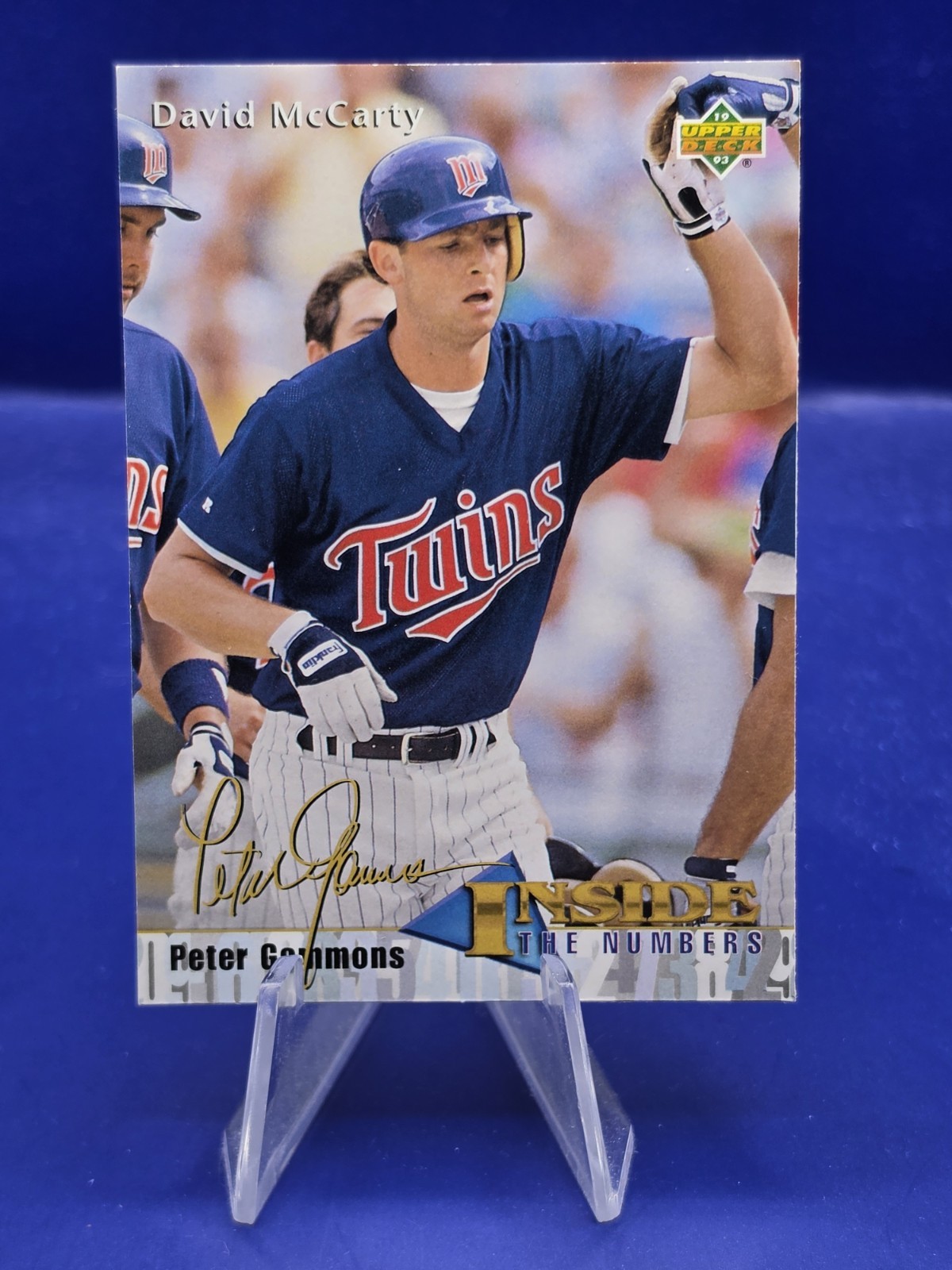 1993 Upper Deck Peter Gammons David McCarty #462 (EX/NM)