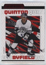 2023-24 Upper Deck Credentials Red 118/349 Quinton Byfield #40 0b3
