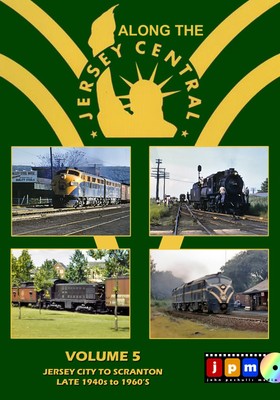 Along the Jersey Central Volume 5 DVD JPM CNJ Late 1940s to 1960s