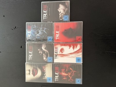 True Blood Komplettbox Staffel 1-7 33 DVDs neuwertig 16-18 Jahre Vampir