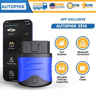 AUTOPHIX 3310 Full System OBD2 Scanner Diagnostic Tools For VW Audi Oil Reset