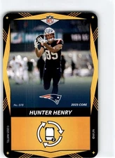 2025 Uno Elite NFL  Core Hunter Henry  #078   Yellow