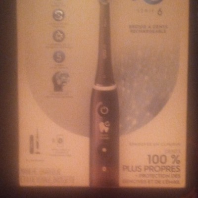 Philips Sonicare Electric Toothbrush Black Sonic Pressure Control Timer HX68