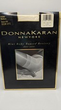 Vintage Donna Karan Hosiery Lot 2 Mini Body Toners Just Sheer USA Made NOS
