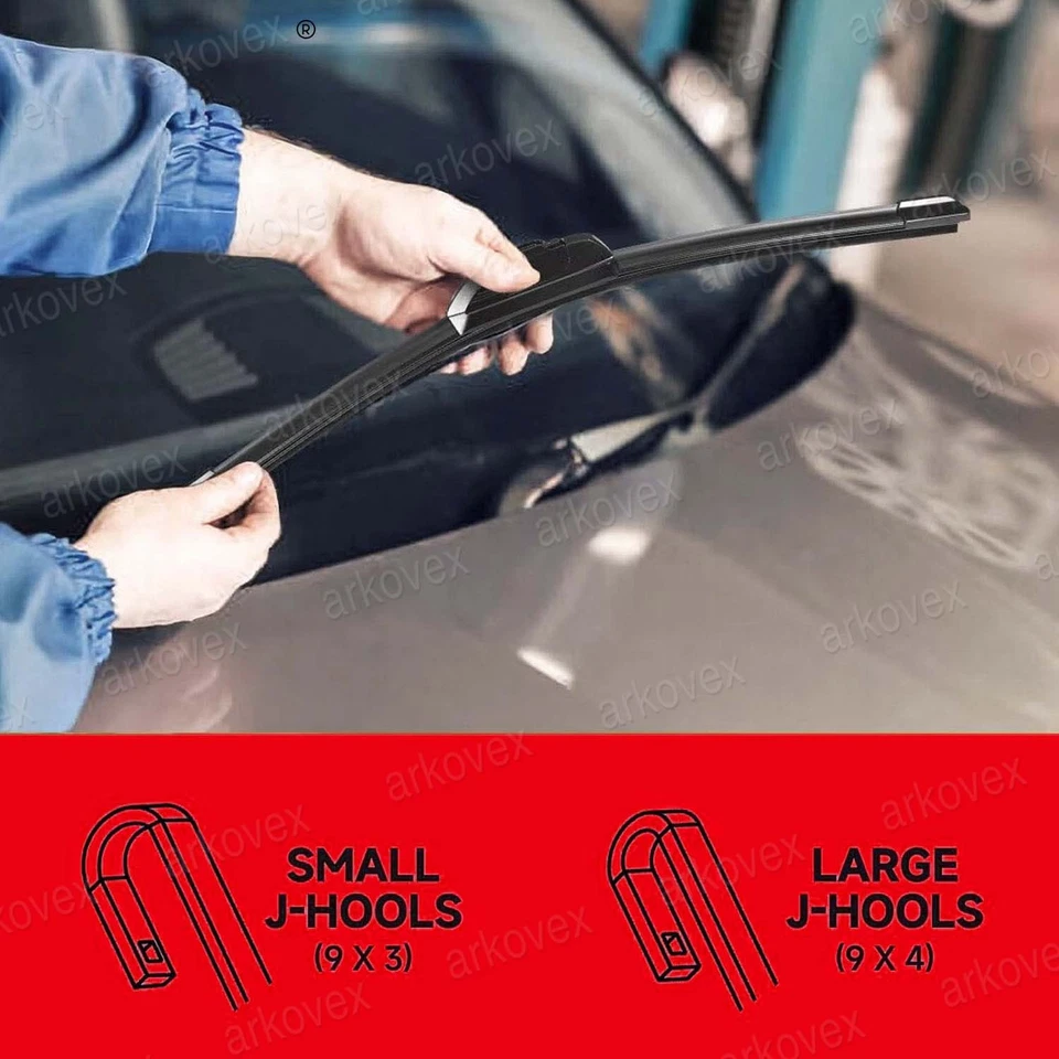 Wiper Blades for Mazda Tribute 2001 2002 2003 2004 2005 2006 2007 2008 - image 4 of 4