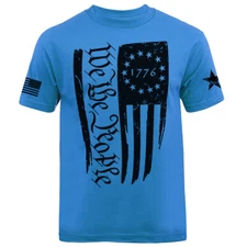 We The People US Flag American Pride Constitution Patriotic T-shirt