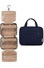 Toiletry Bag Travel Bag with Hanging Hook, Water-Resistant Makeup Cosmetic Bag T