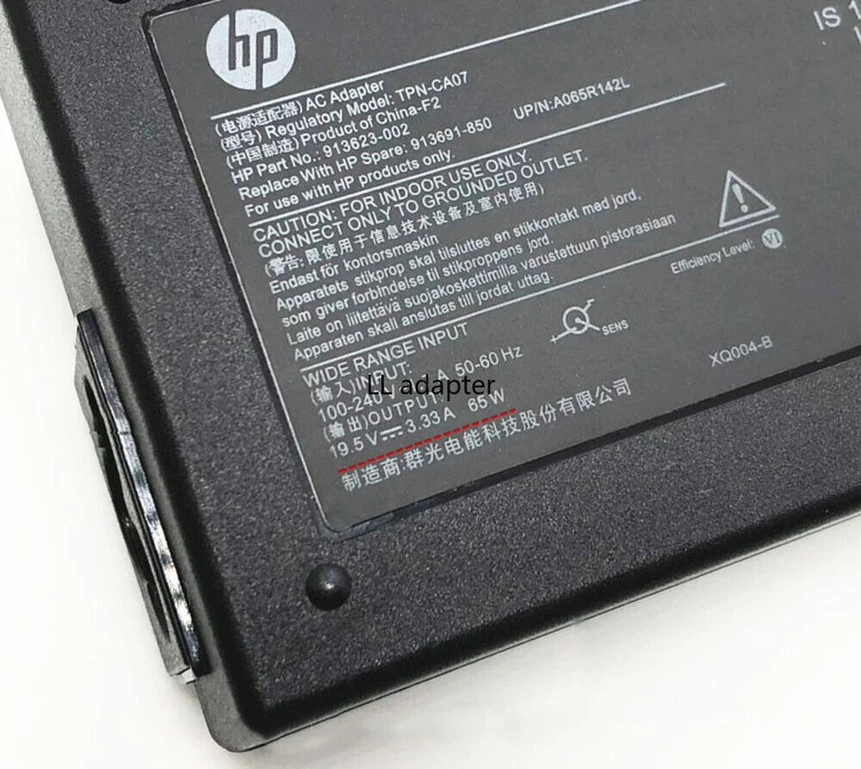 Genuine 19.5V 3.33A Adapter Power Charger HP Elitebook 830 G5 G6 HQ-TRE 71025 - Image 2 of 4