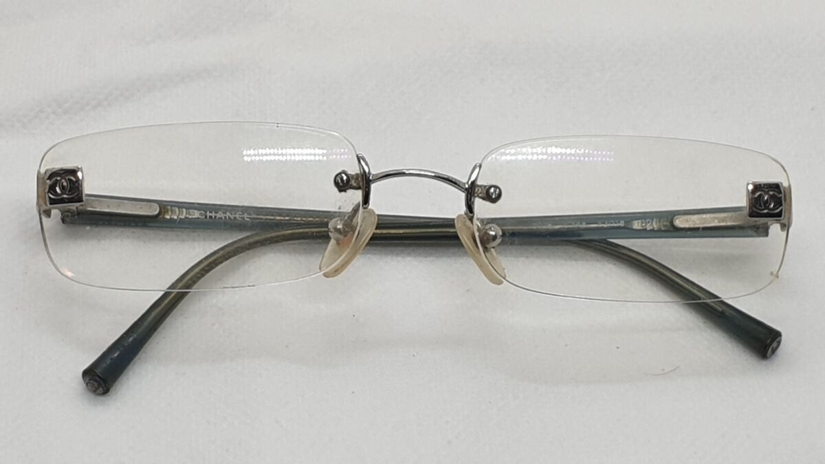 Chanel 2028 Rimless Eyeglasses Sunglasses Frame in Excel Chanel 2028 Rimless Eyeglasses Sunglasses Frame in Excel