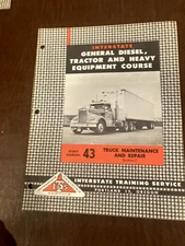 INTERSTATE GENERAL DIESEL MACK MAINTENANCE TRUCK HD TRACTORS COURSE MANUAL 43
