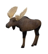 Rinehart 1/3 Scale Woodland Moose (23311), Dark Grey and Gold