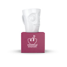 FIFTYEIGHT Henkelbecher Lecker 350 ml weiß 1 Stück