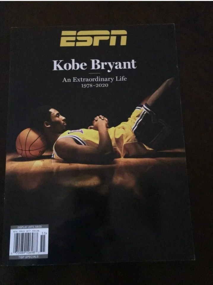 Kobe Bryant An Extraordinary Life ESPN Limited Edition Commemorative Magazine