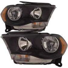 NEWMAR VENTANA 2020 2021 2022 2023 BLACK PAIR HEADLIGHTS HEAD LIGHTS LAMPS RV