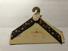 Lindsay Phillips Switchflops Interchangeable Sandal Straps M Quinn Brown Dots