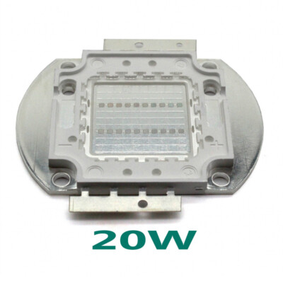 3W 5W 10w 20w 30W 50w 100W 480nm 490nm  Ice blue Cyan  High Power LED  DIY