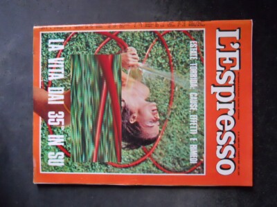 L'ESPRESSO 31 1983 Ultimo Film Woody Allen Zelig - Hot Summer [G110D]