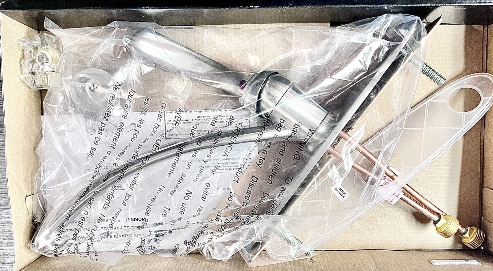 Delta Foundations Stainless Single Handle Lowarc Kitchen Faucet