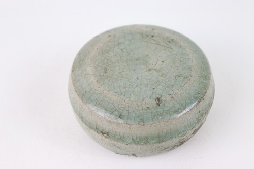 Lot of 3 12-13th c Song-Yuan & Korean Goryeo celadon paste box oil lamp pot - Picture 8 of 14