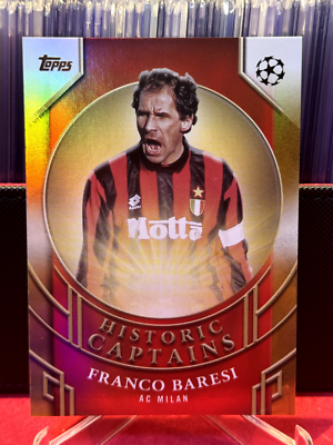 2024-25 Topps UEFA Club Competitions Historic Captains Franco 