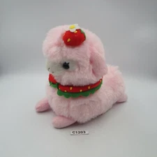 Alpaca Baby Alpacasso Pink C1203 Amuse Plush 6" Stuffed Toy Doll japan