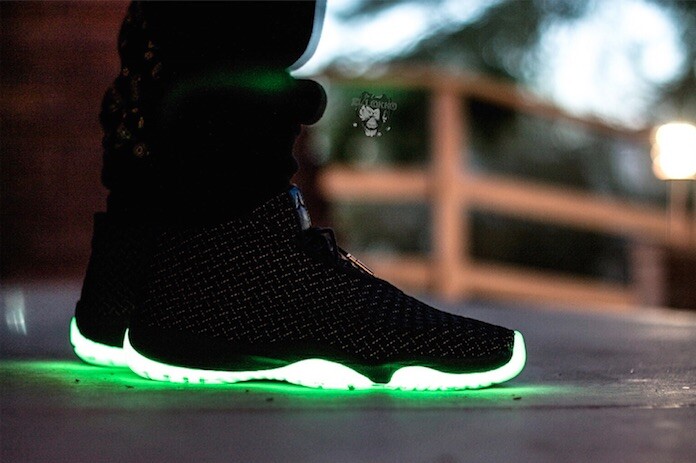jordan future glow in the dark