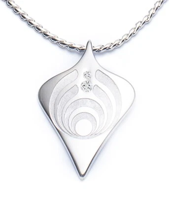 PAJA 3028 Rhombus Raute Macht Swarovski Kristall Bio TCM by Magnetschmuck -4you