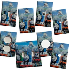 Thomas engine train and friends Light Switch Power Wall Cover Plate Home decor
