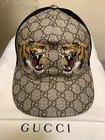 Casquette de baseball GUCCI GG Supreme Tiger authentique réglable