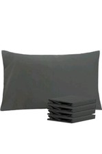 Queen Pillowcase Set - 4 Pack Brushed Microfiber 20x30 Soft, Wrinkle Free