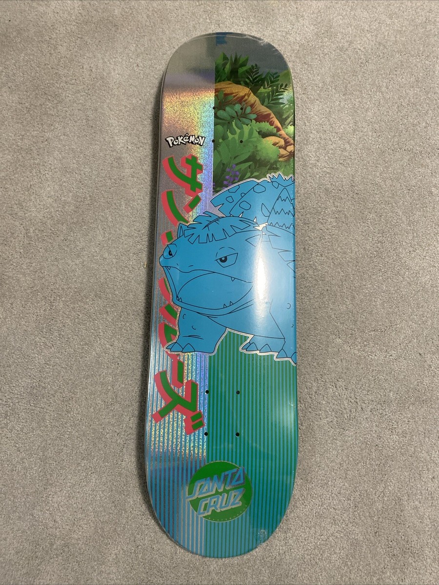 新品未使用品Chocolate Cruz Sun Bathers Deck 8\" Pokemon x Santa Cruz Skateboard Collab Venusaur Deck 8.0 Brand new