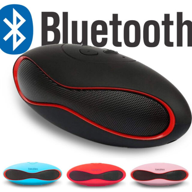 Portable Bluetooth Mobile Wireless Speaker with Rechargeable Battery-