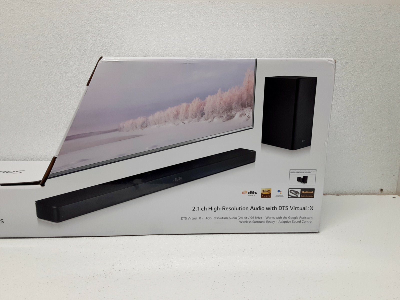 lg 2.1 ch soundbar 360w