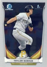 (61) 2014 Bowman Draft TAYLOR GUSHUE Rookie LOT ALL CHROME Pirates CDP118