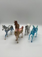 BREYER Horse Stablemates Unicorns 3" Reeves Lot Of 5 Toy Collectibles