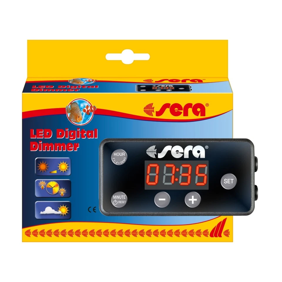 Sera LED Dig. Dimmer Licht Steuerung Zeitschaltuhr Regler Sonnenaufgang Aquarium