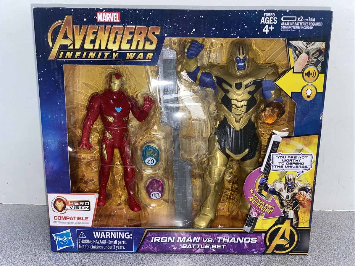Marvel Avengers: Infinity War Iron Man vs. Thanos Battle Set