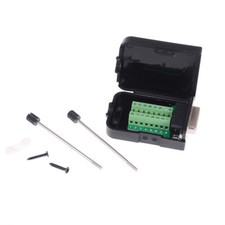 DB15 Female D-SUB 2 Row 15-Pin Plug Breakout Terminal Solderless Connector'y-H4