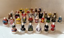 Good 2 Grow Juice Toppers 37 Pc Lot Marvel DC Disney Toy Story Paw Patrol Batman
